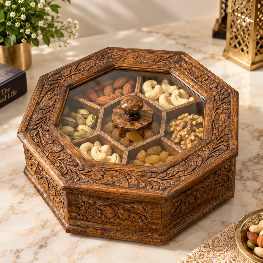 Wooden Dry Fruit Box