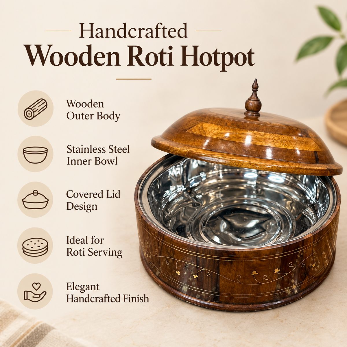 Wooden Roti Hotpot