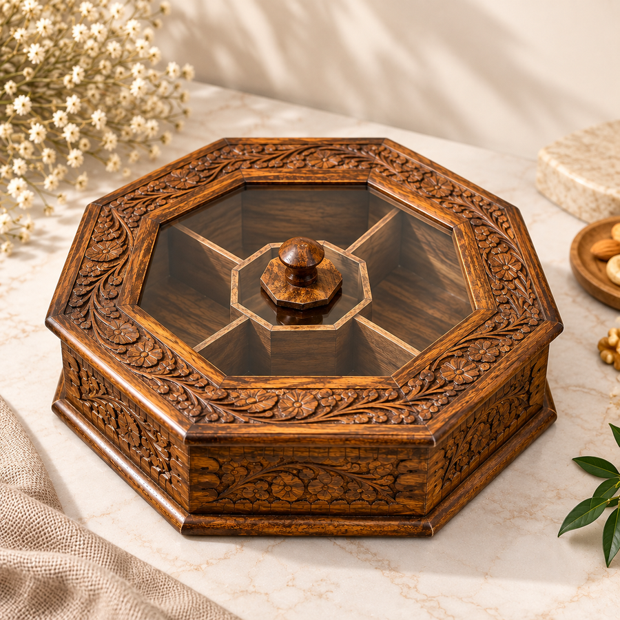 Wooden Dry Fruit Box